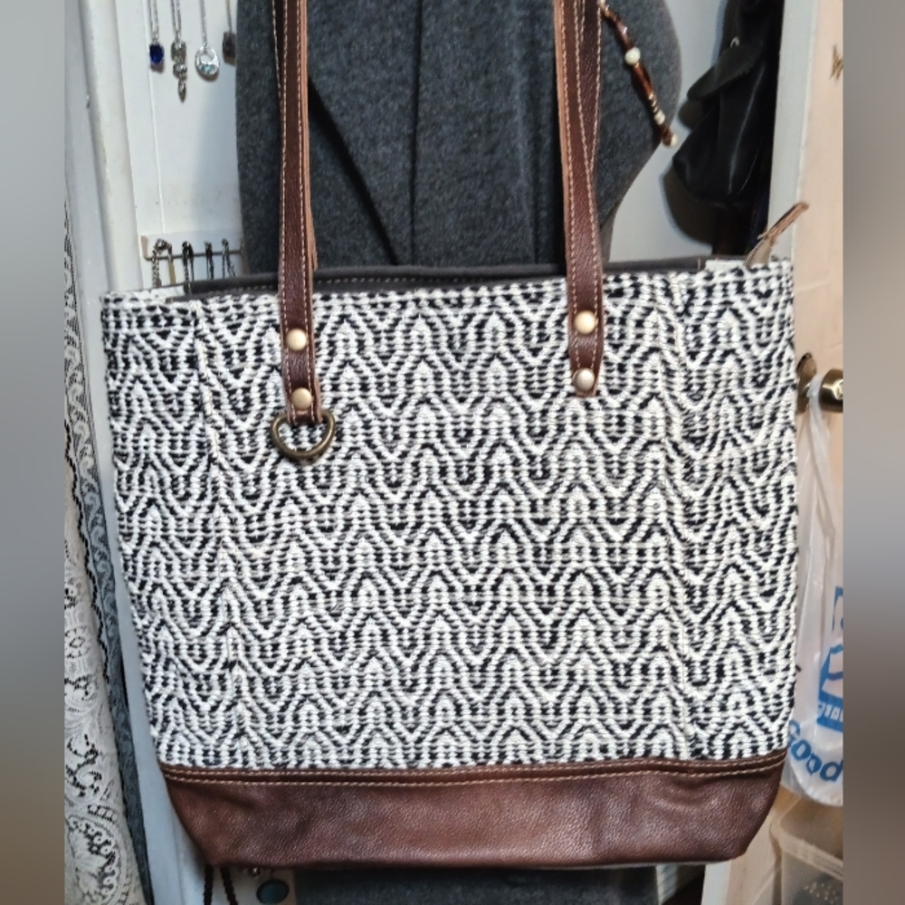 Myra Bag canvas tote bag , NWOTS